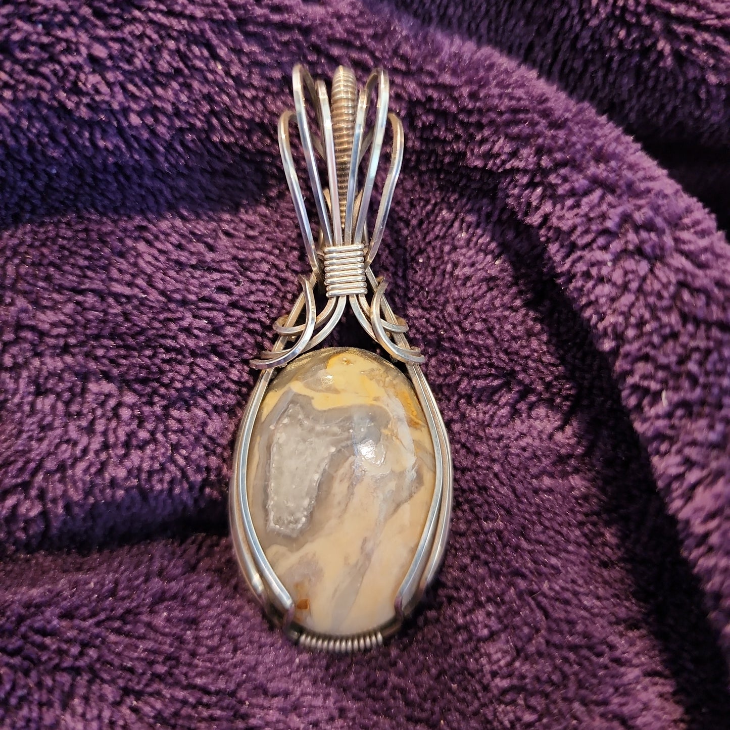 Jasper Quartz in Sterling Silver