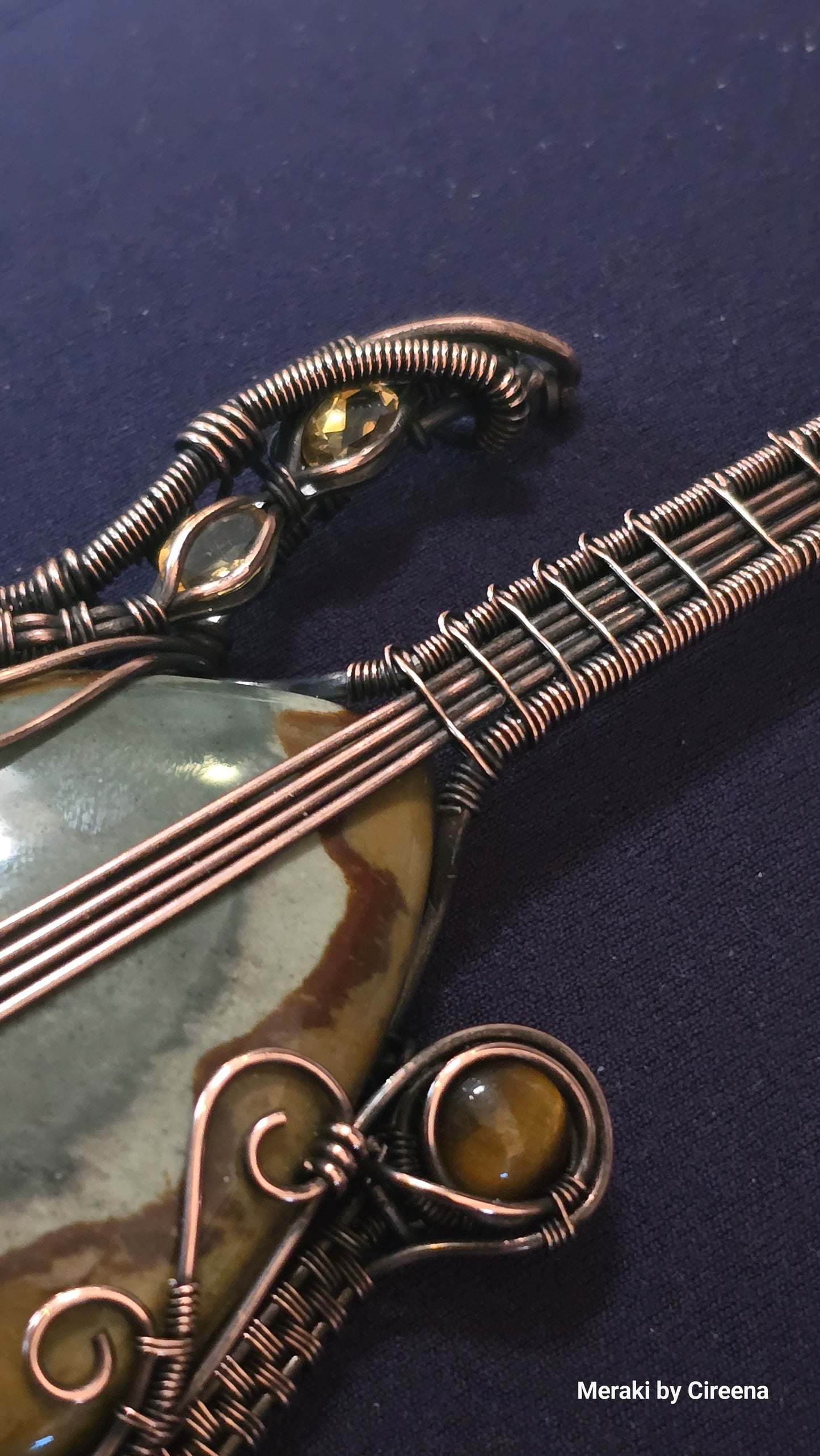 Custom Made Miniature Guitar with Stand