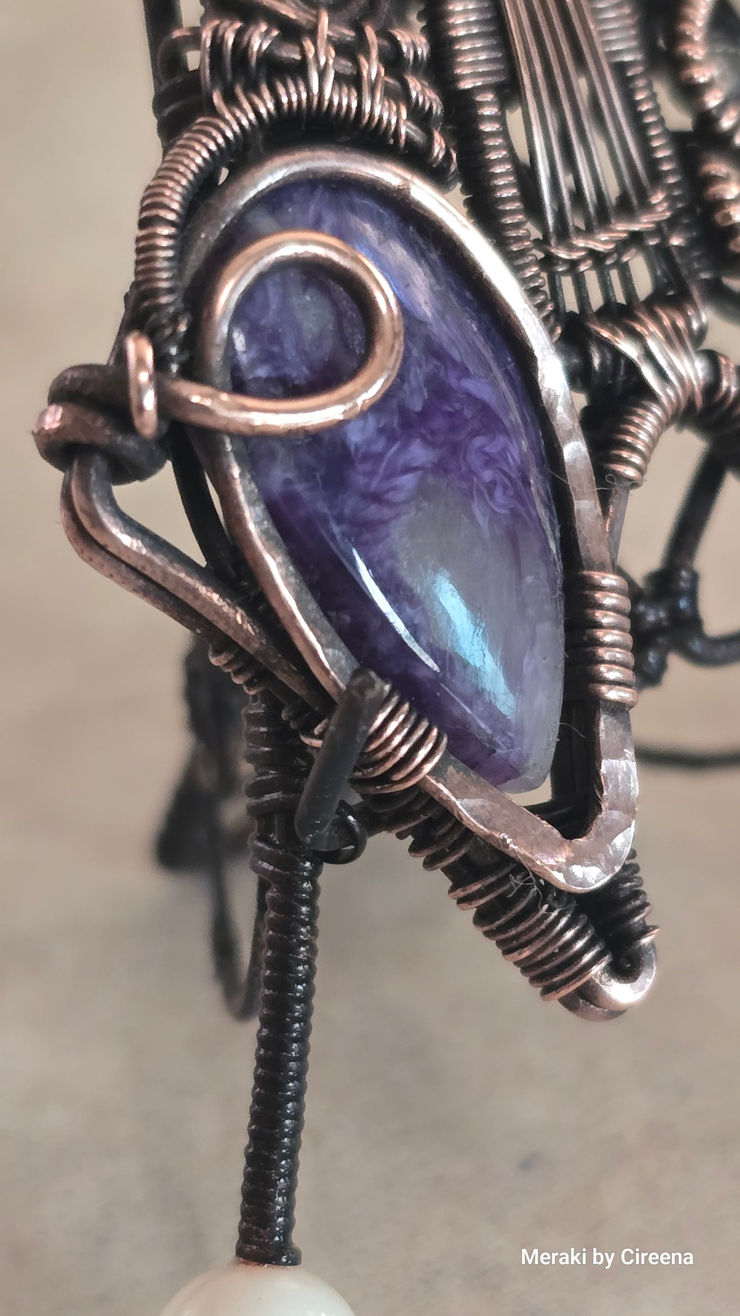 Chaos - Warlock Guitar Pendant with Stand