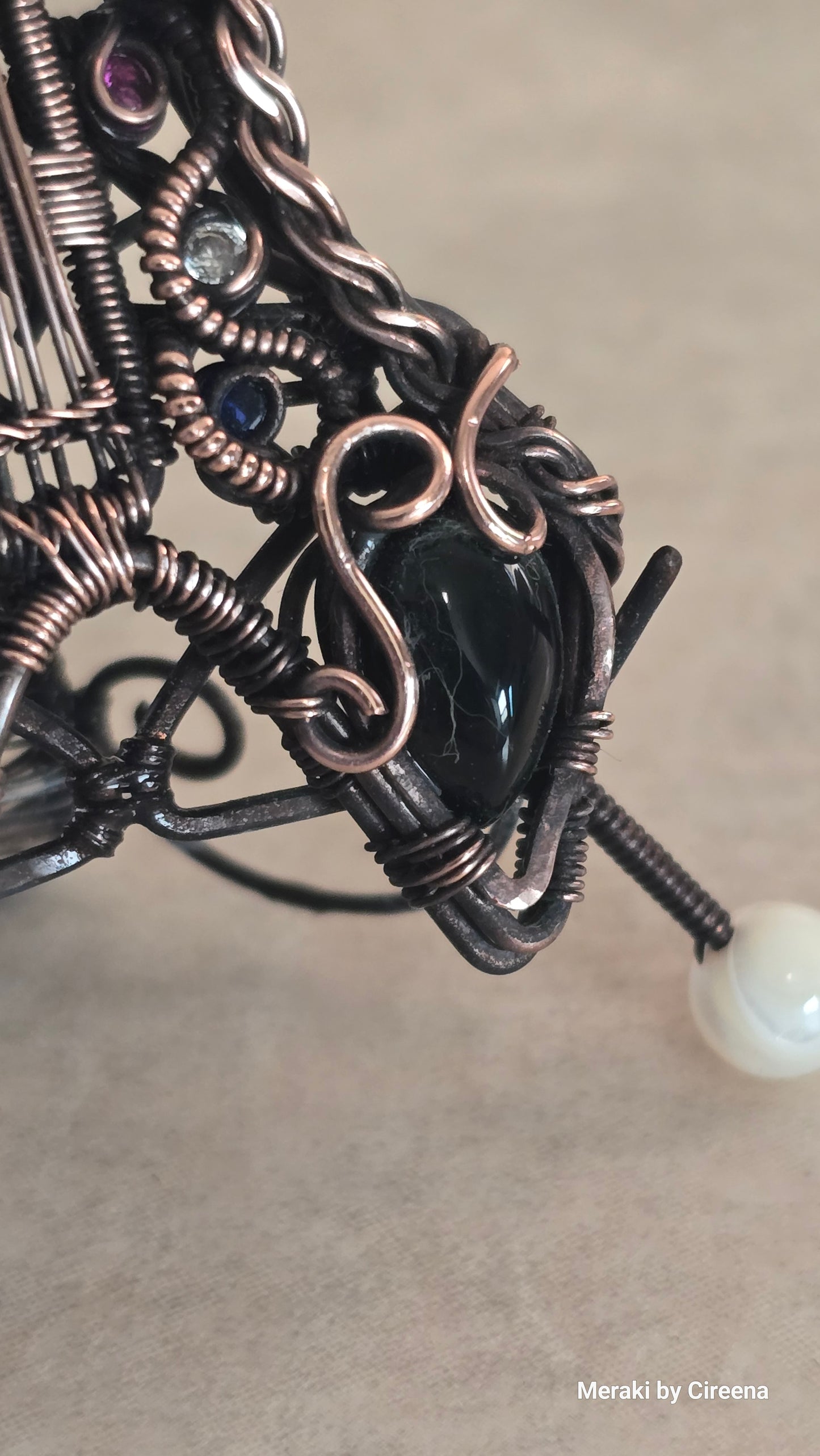 Chaos - Warlock Guitar Pendant with Stand