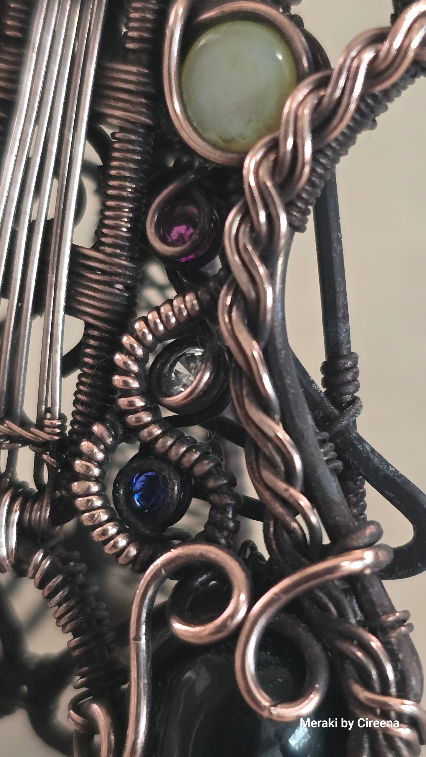 Chaos - Warlock Guitar Pendant with Stand