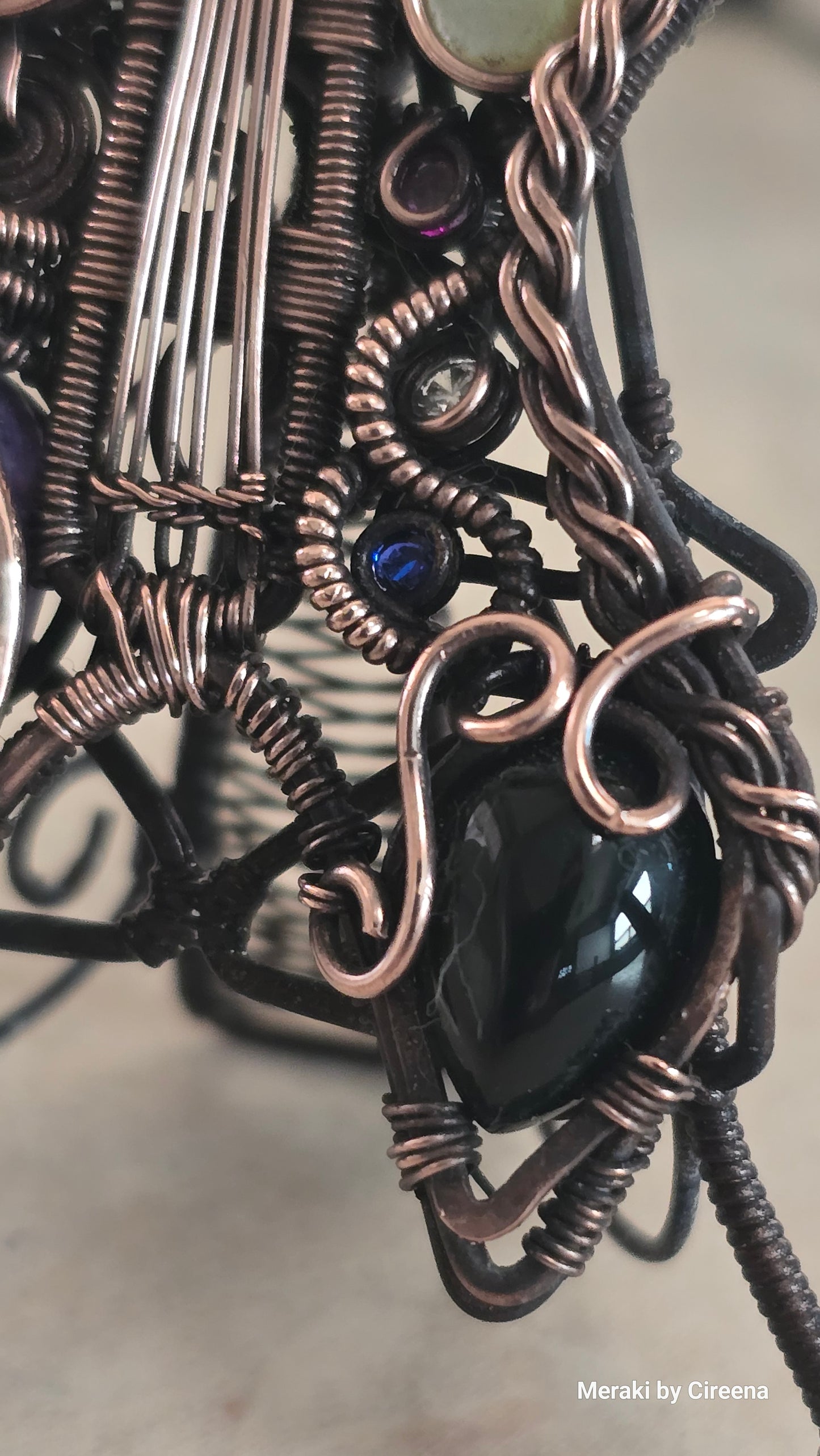 Chaos - Warlock Guitar Pendant with Stand