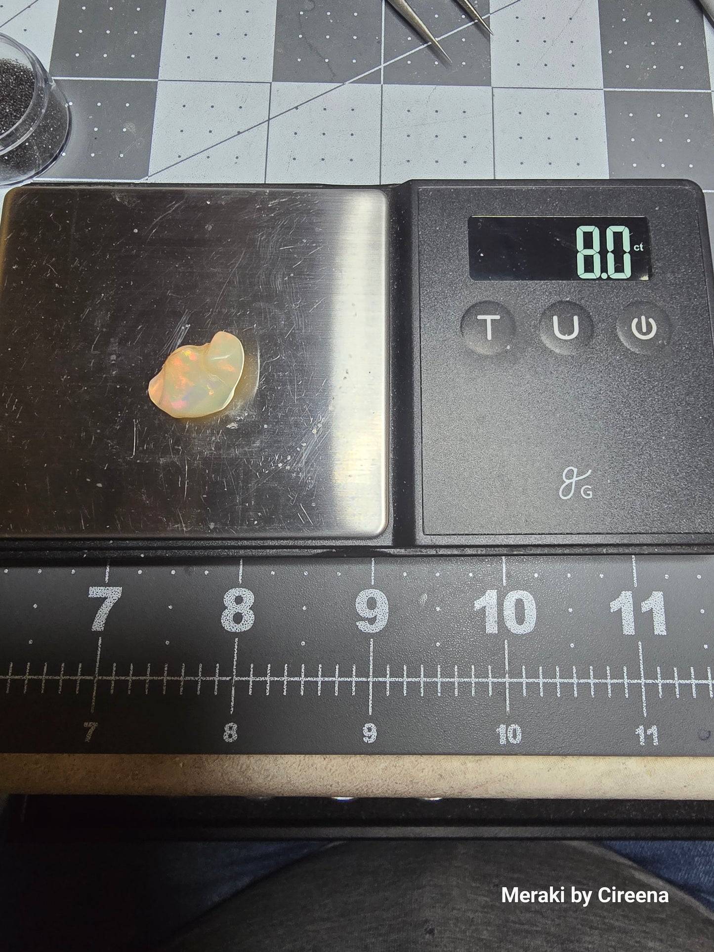 Honey Color Welo Opal Freeform Carving with rolling š„ flash- 8 ct