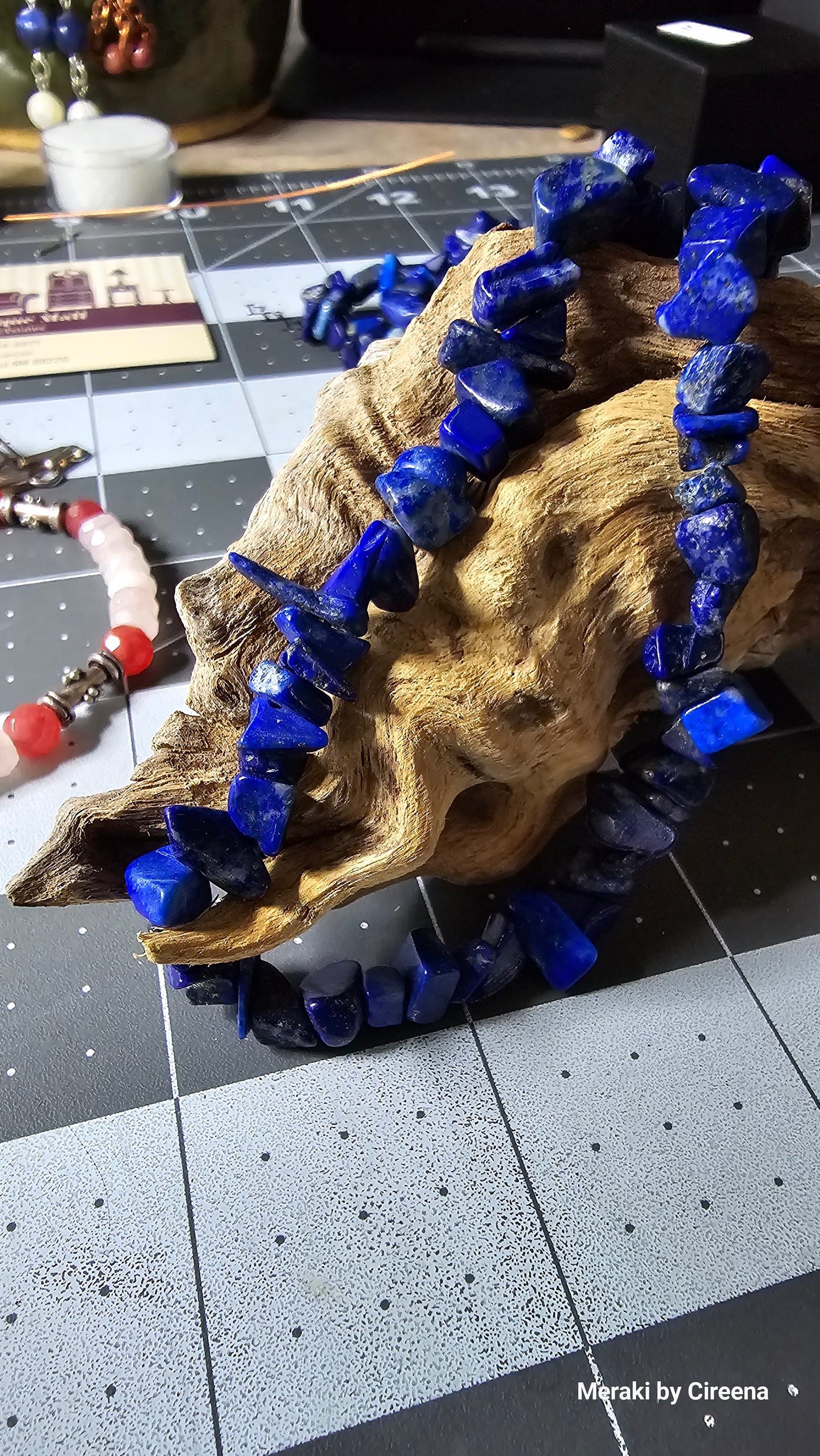 60" Lapis Lazuli Necklace