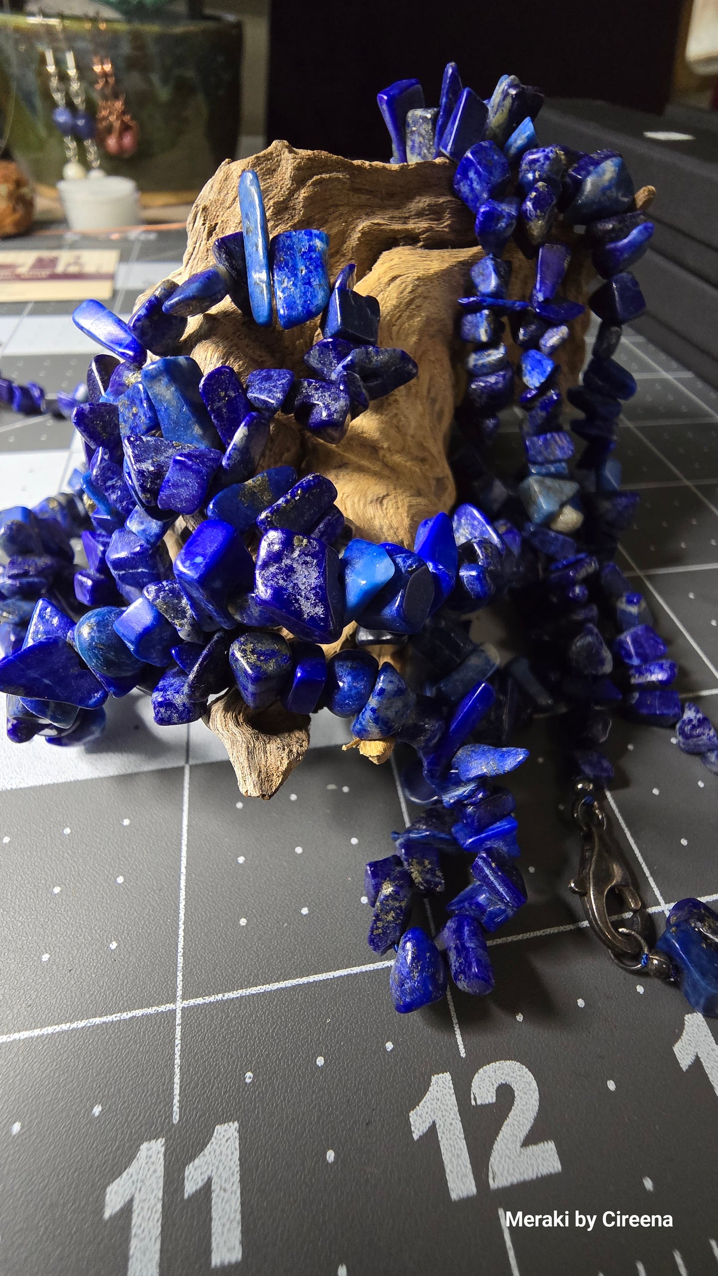 60" Lapis Lazuli Necklace