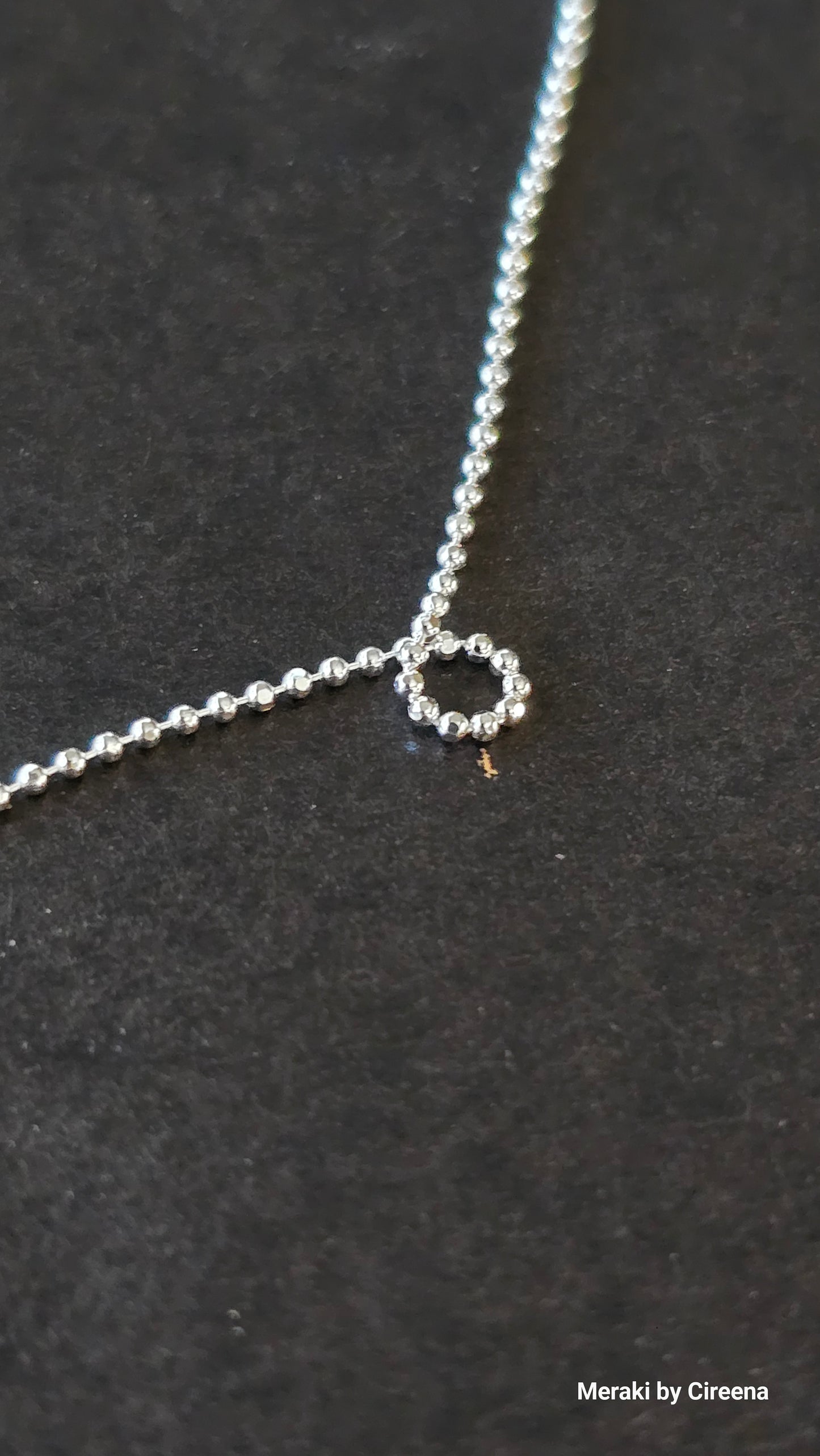 1 mm Italian Sterling Silver Diamond Cut Bead Chain - 20"