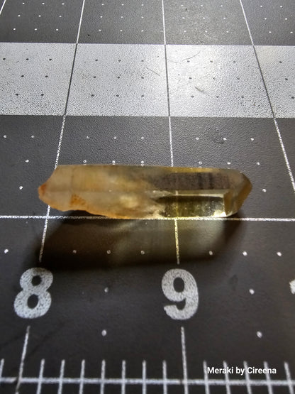 Natural Smoky Citrine Points from Brazil