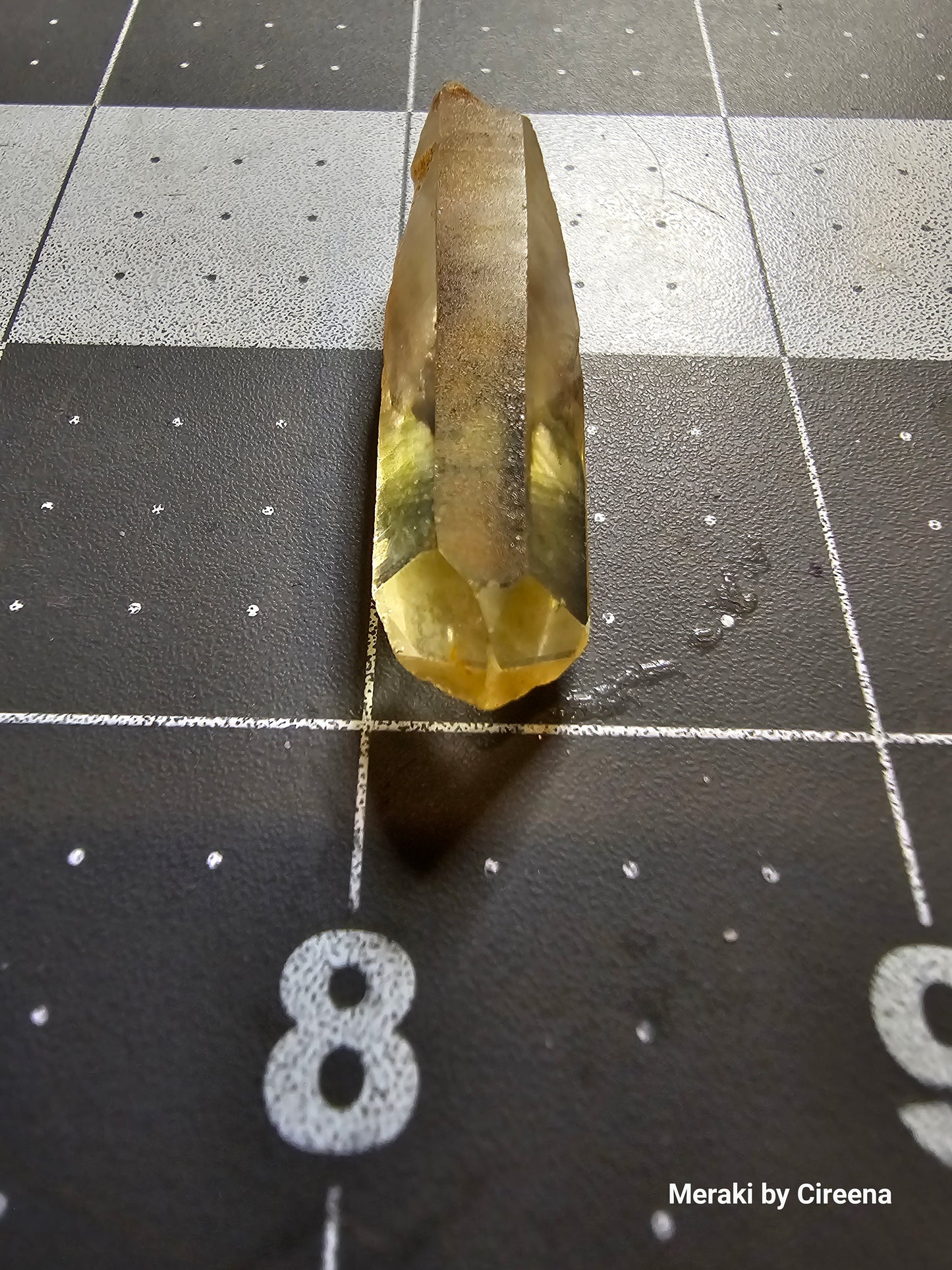 Natural Smoky Citrine Points from Brazil