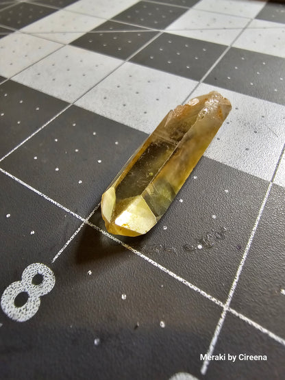 Natural Smoky Citrine Points from Brazil