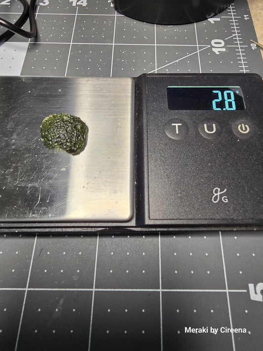 2.8 gram Moldavite