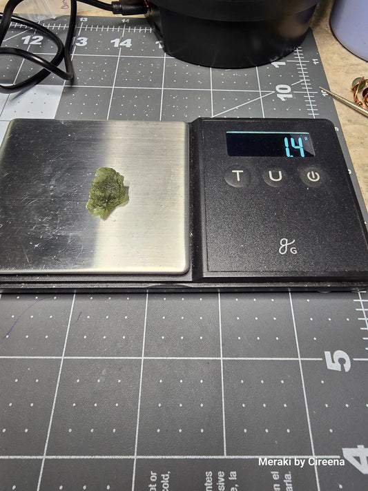 1.4 gram Moldavite